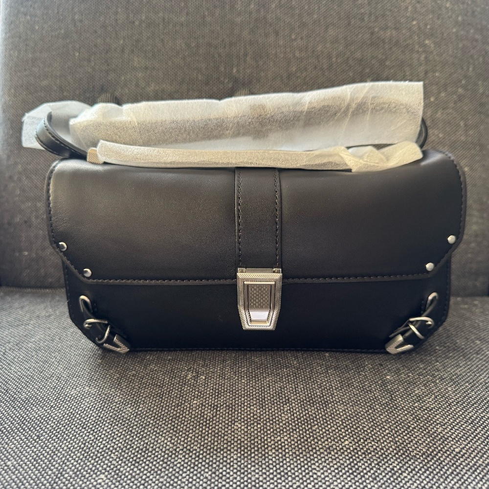 NWT - Rag & Bone Max Leather Convertible Shoulder Bag with Dust bag